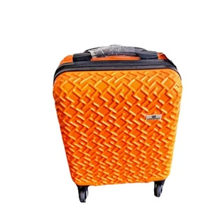 EasyJet Under Seat 43x32x18 Hard shell Suitcase Wheel Luggage Cabin Trolley Bag - Picture 1 of 26