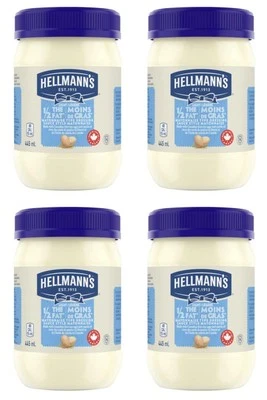Hellmann's Gluten-Free Mayonnaise Type Dressing Light 1/2 Fat 445 ml (4 Pack) - Image 1 of 4