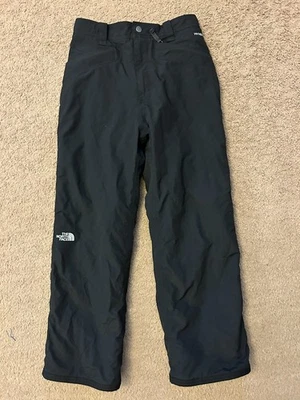 Pantalones de esquí para nieve The North Face Hyvent para niños jóvenes jóvenes negros 100 % nailon talla L Foto 1 de 4