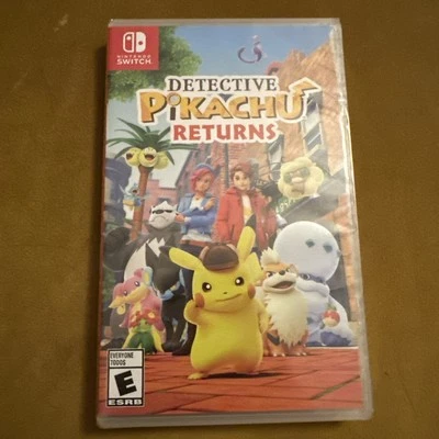 Detective Pikachu Returns - Nintendo Switch - Brand New Factory Sealed US Ver. - Image 1 of 4