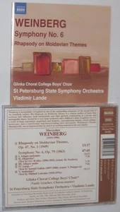 Mieczyslaw WEINBERG (Moise VAINBERG): Symphony #6, Rhapsody on Moldavian Themes - Picture 1 of 1
