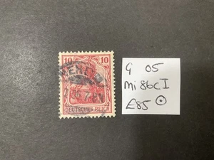 German Reich stamps. 1905. G 05. Mi 86 c I. Used #c466 - Picture 1 of 2