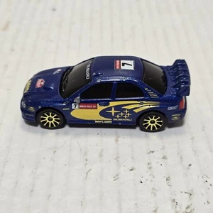 Majorette Subaru Impreza WRC Dark Blue No.7 - Golden Wheels 5YB 1:57 - Bild 1 von 5