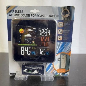 Lacrosse Technology 308-146 kabellose Atomic Color Wetterstation mit USB-Ladung - Bild 1 von 10