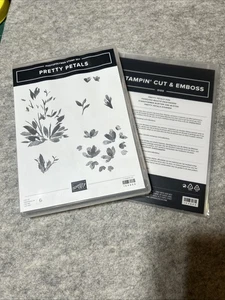 Stampin' Up! PRETTY PETALS BUNDLE (6) Stamps & (6) Dies-New/Retired - Picture 1 of 1