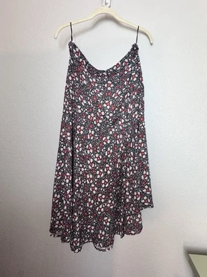 Falda Midi Asimétrica Rebecca Minkoff Reiana L Usada en Excelente Condición Abertura Preppy Boho Cottagecore Foto 1 de 4