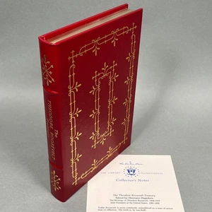 Easton Press The Theodore Roosevelt Treasury Leather + NOTES Presidents Library - Picture 1 of 18