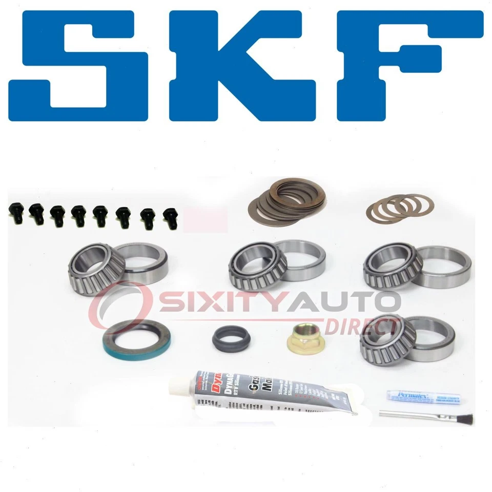 SKF Rear Axle Differential Bearing and Seal Kit for 1984-2001 Jeep Cherokee wc Foto 1 de 4