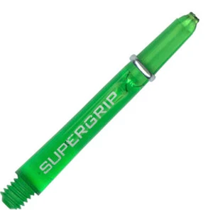 Harrows Supergrip Polycarbonat Dart Schäfte mit Ringen - Grün - Bild 1 von 6