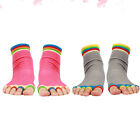 Nicht-Yoga Socken Silikon Barre Socken halbe Zehenpartie Griff Socken Griffe