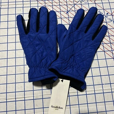 Guantes de cuero forrados de nailon acolchados de lana Goodfellow & Co para hombre - L/XL Foto 1 de 4