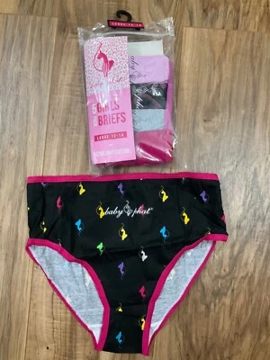 NWT 5 Pack Girls Briefs  Baby Phat - Size Large  12/14 - Image 1 of 4