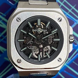 Bell & Ross BR 05 Skeleton Nightlum Limited Edition - BR05A - BL - SK - ST/SRB - Picture 1 of 11