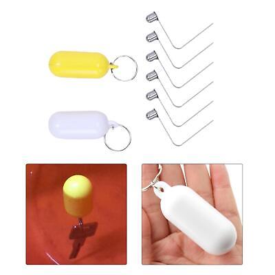 Kayak Paddle Spring Snap Button Clips Camp Camping Surf Floating Keychain • 9.64€