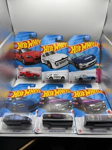 Lot of JDM Hot Wheels Honda S2000 Mazda RX-7 Nissan Z Nissan Skyline - Picture 1 of 2