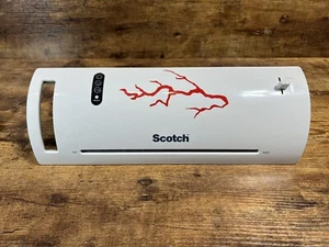 Scotch-THERMAL Laminator-TWO 8.5” X 11” Laminating Pouches-2 HEAT SETTINGS-Good. - Picture 1 of 14