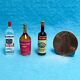 Dollhouse Miniature Liquor Set ~ Balckberry Brandy, Cognac & Dry Gin  HR53978
