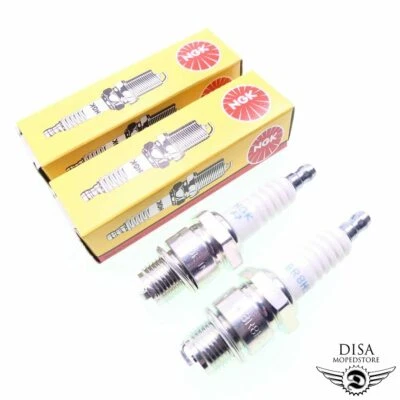 Zündkerze Set 2 Stück NGK BR8HS für Yamaha Aerox MBK Nitro Mach G Ovetto - Bild 1 von 2