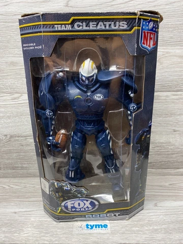 San Diego Chargers NFL Football FOX Sports Robot Team Cleatus Action Figure WEAR Cover