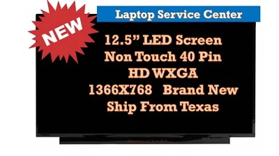 New 12.5" HD WXGA laptop LED LCD screen for IBM lenovo 93P5674 - Image 1 of 3