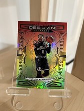 2022-23 Panini Obsidian Russell Westbrook Red Yellow Green Flood  /75