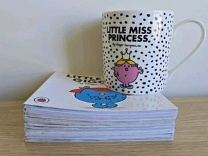 Mr Men. Little Miss Princess Mug And Book Bundle By Roger Hargreaves x 10 Books - Picture 1 of 13