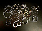 Lot Of 20 Pierced Fashion Earrings Gold Silver Copper Tone All Occasions Classic