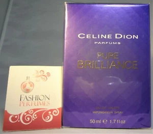 CELINE DION PURE BRILLIANCE 1.7 OZ EDT  - HTF - **BOX STILL WRAPPED** - Picture 1 of 2
