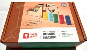 250247 Toy KIWI CO. Hazlo tú mismo Máquina de dominó NUEVO VTEM Ingeniería Crear - Imagen 1 de 2