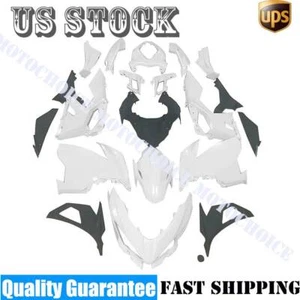 Fairing Kit For KAWASAKI NINJA 400 2018-2022 Unpainted ABS Injection Bodywork 18 - Picture 1 of 12