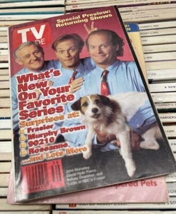 Vintage September 24-30, 1994 TV Guide, Kelsey Grammer Frasier NOS Portland OR - Picture 1 of 7