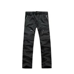 Mens Outdoor Pants Hiking Trousers Quick Dry Removable Climbing Trekking Classic - Picture 1 of 9