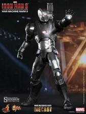 Hot Toys 1/6 Iron Man 3 War Machine Mark II MK  MMS198-D03 Diecast NEW