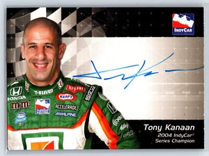 2007 Rittenhouse Indy Car Racing Tony Kanaan Auto Champion Autograph - Picture 1 of 2