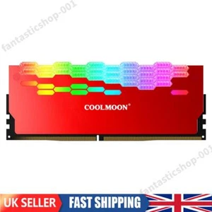 RA-2 RAM Heat Sink Cooler ARGB Heat Spreader for PC (Red) - Afbeelding 1 van 12