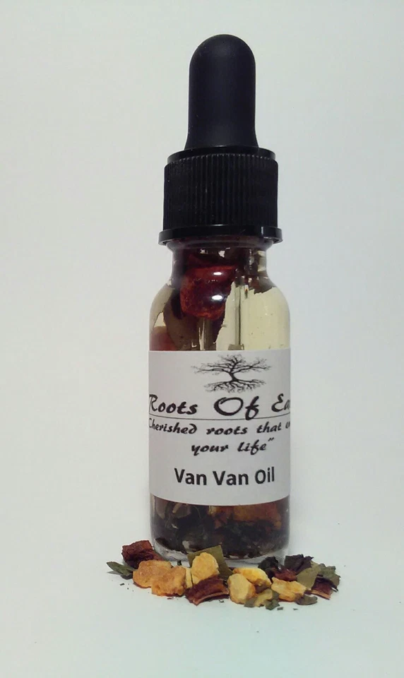 VAN VAN WEALTH OIL SUCCESS POWER HOODOO CONJURE LUCK OCCULT MONEY WICCA MOON - Изображение 1 из 1