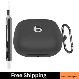 Compatible with Beats Powerbeats Pro 2 Case with Cleaning Kit and Carabiner, Sof - Picture 1 of 13