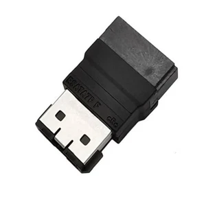 SATA 7Pin Male to ESATA 7Pin Female Extender Extension Hard Disk Adap_SA - Picture 1 of 7