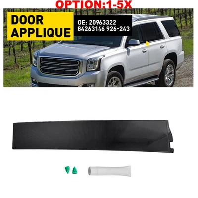 Fit 15-18 Cadillac Escalade ESV Rear LH Side Door Pillar Applique Molding 1-5x - Image 1 of 4