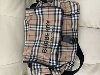 Burberry Vintage Check Diaper Bag - Image 1 of 3
