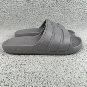 Adidas Damenschuhe Adilette Flow grau Cloudfoam Schlappen Größe 7 - Bild 1 von 11