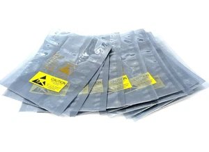 10X ESD Packaging Bags Silver 10X15Cm 100X150Mm Dissipative Shielding Bag - Picture 1 of 1