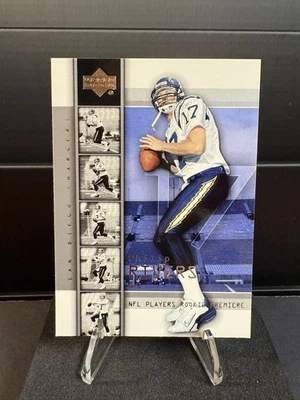 2004 Upper Deck NFL Players Rookie Premiere Philip Rivers #3 (RC) - Image 1 of 2