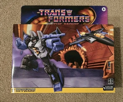 Transformers La Película Retro G1 Walmart Exclusivo Decepticon SKYWARP NUEVO SIN USAR, EN CAJA ORIGINAL Foto 1 de 4