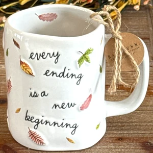 Rae Dunn Every Ending is a New Beginning Fall Mug NEW 2025 Release! - Picture 1 of 6