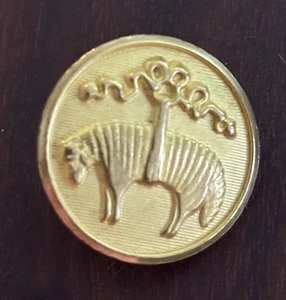 Brooks Brothers Waterbury Ersatzknopf goldfarben Frontverschluss 3/4" - Bild 1 von 2