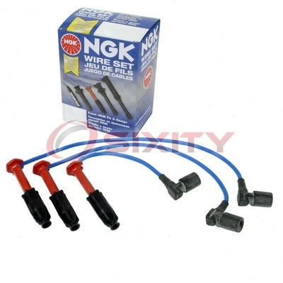 Juego de cables de bujía NGK de 1 pieza para Mercedes-Benz C280 1994-1996 2,8 L L L6 - ae Foto 1 de 4