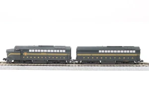E-R Models N Scale 040-7306 RF-16 Sharknose Diesel Locomotive A+B Set PRR DC - Picture 1 of 9