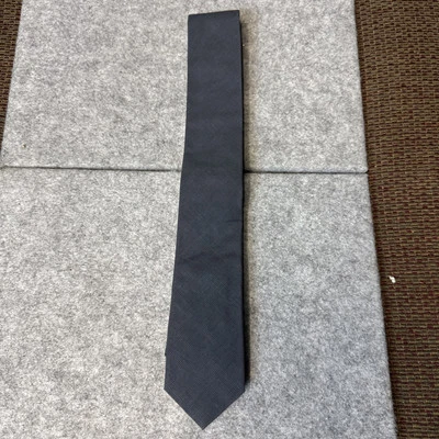 Corbata J Crew estrecha 100 % algodón 2,5 pulgadas hecha en EE. UU. gris vintage Foto 1 de 4