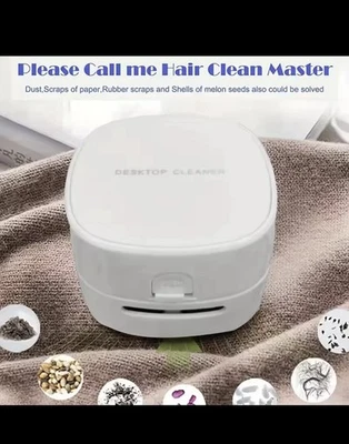 Mini Portable Keyboard Desktop Vacuum Cordless Battery Operated Desk Cleaner - Image 1 of 4